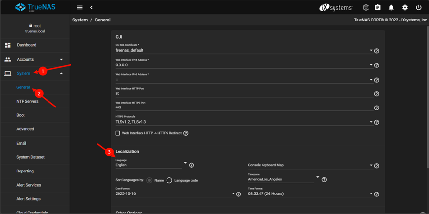 free NAS 配置 free NAS 配置