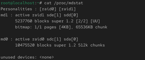 RAID 阵列 RAID 阵列